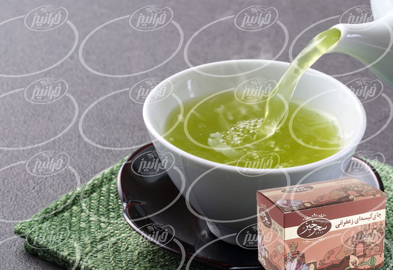 معتبرترین مرکز چای سبز زعفرانی سحرخیز