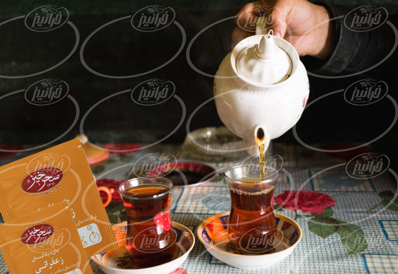 ارتباط با نمایندگان فروش چای سیاه زعفرانی سحرخیز