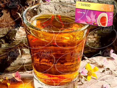 ارسال چای زعفرانی تکسو به کشور چین