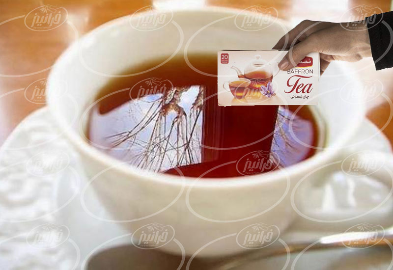 شرکت در صادرات گسترده چای زعفران مصطفوی