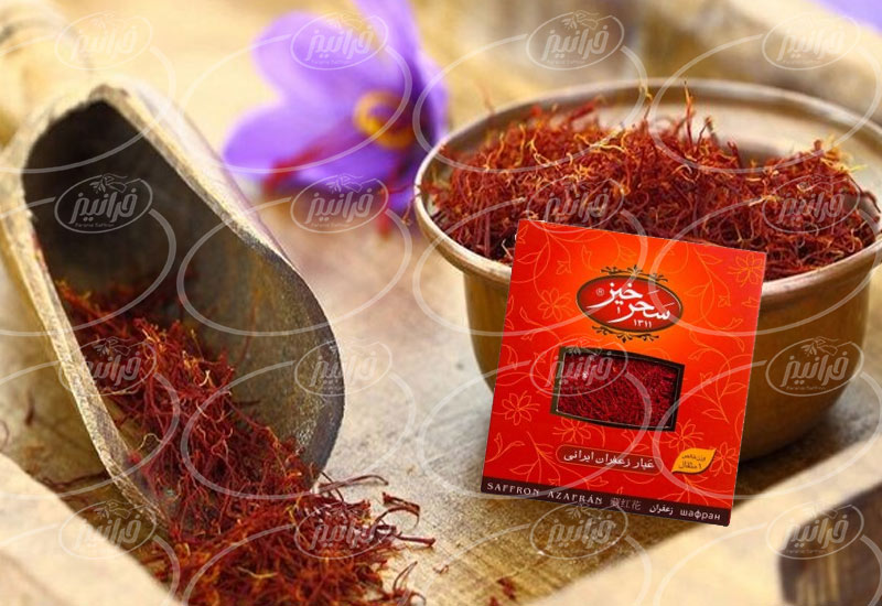 خرید زعفران 1 مثقالی سحرخیز کادویی