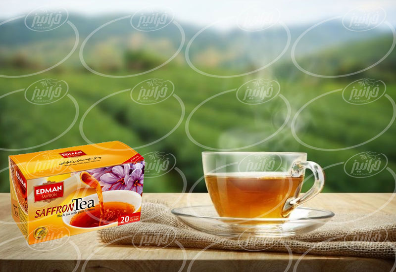 حراج مستقیم چای زعفران آدمان صادراتی