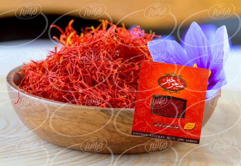 خرید زعفران 1 مثقالی سحرخیز کادویی